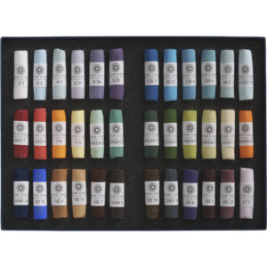 An open box of the Robert Dutton Moorland 36 set.